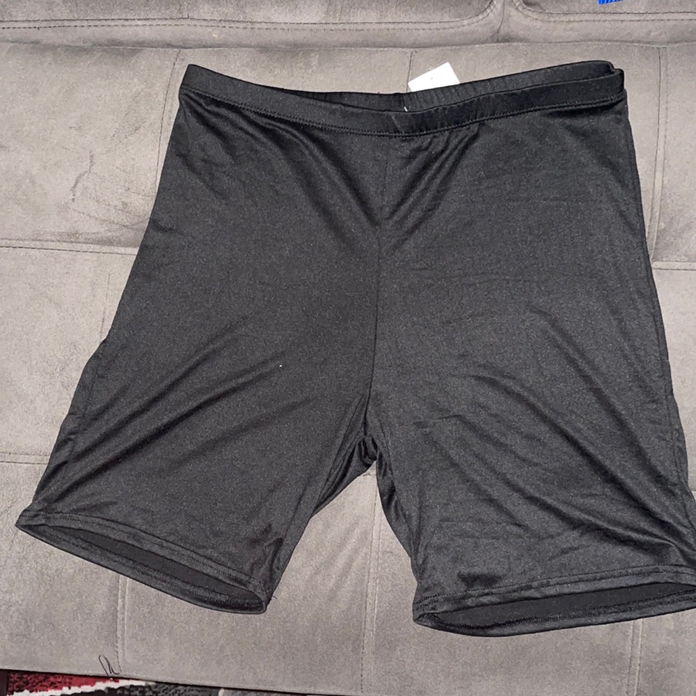 Black Biker Shorts